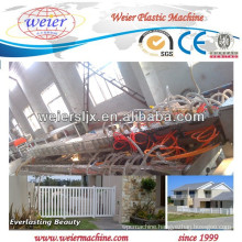 used for outside of PVC fencing making machine line